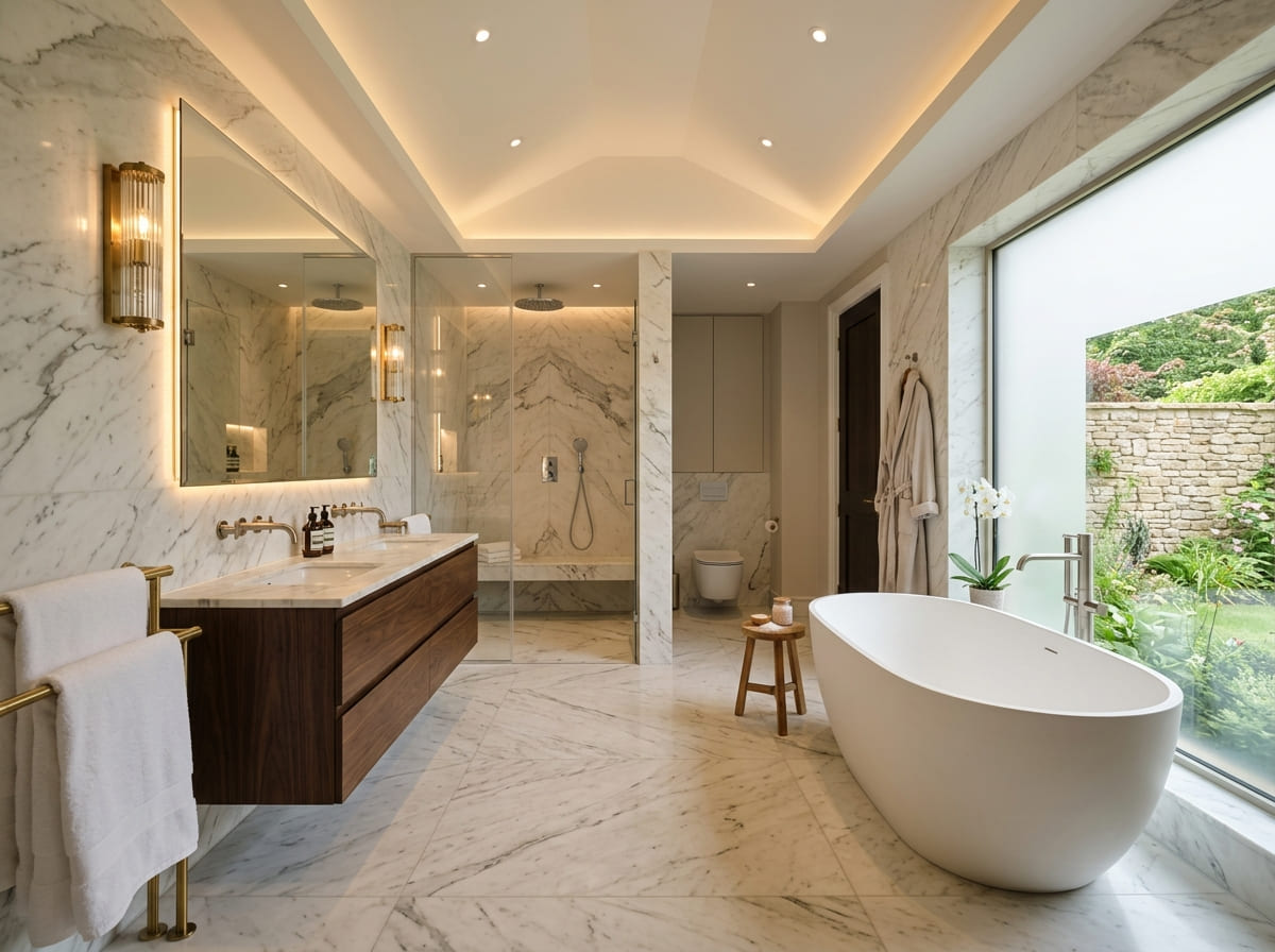 Custom Bathroom Renovation in Bullard